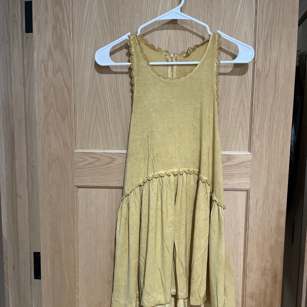 Yellow blouse